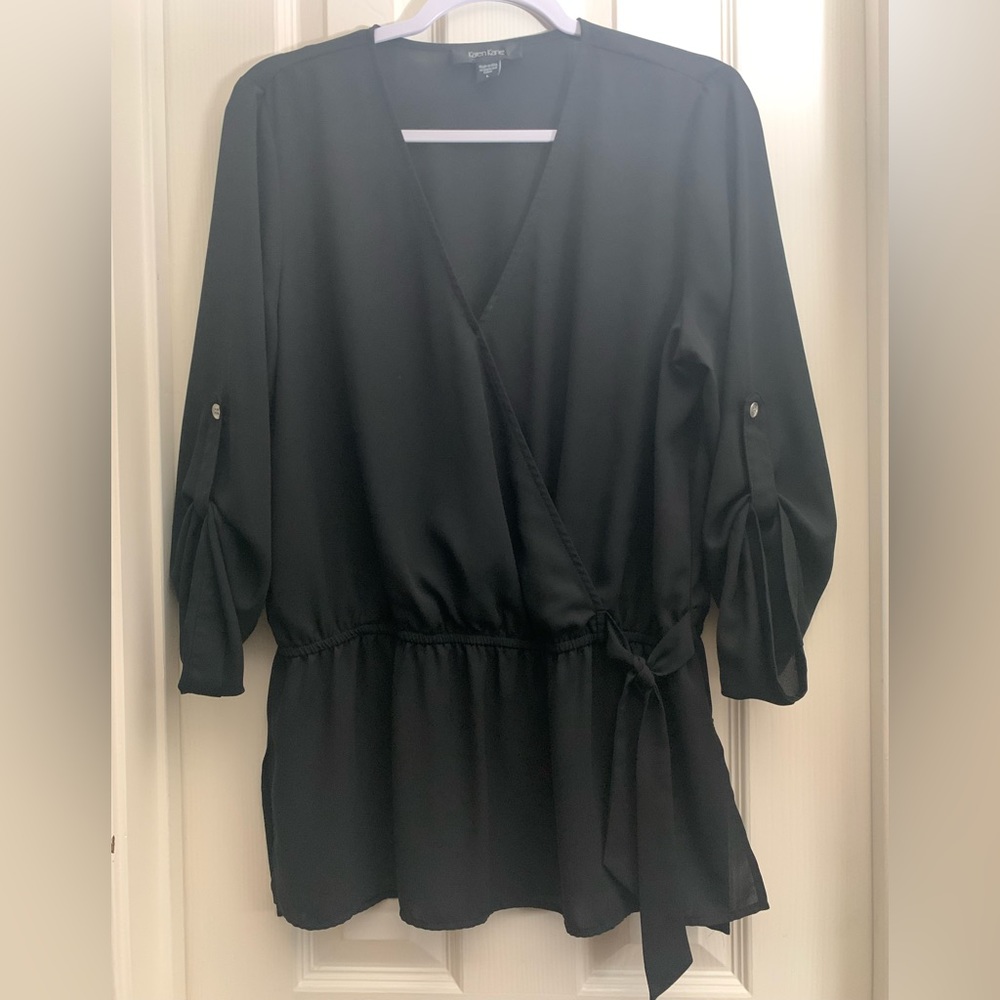 Karen Kane Large Black Top